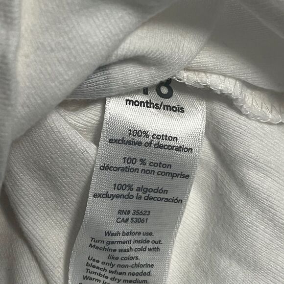 Carter's Girl Cupcakes & Donuts Long Sleeve Fleece Bottoms Pajama Set 18M - Picture 5 of 5